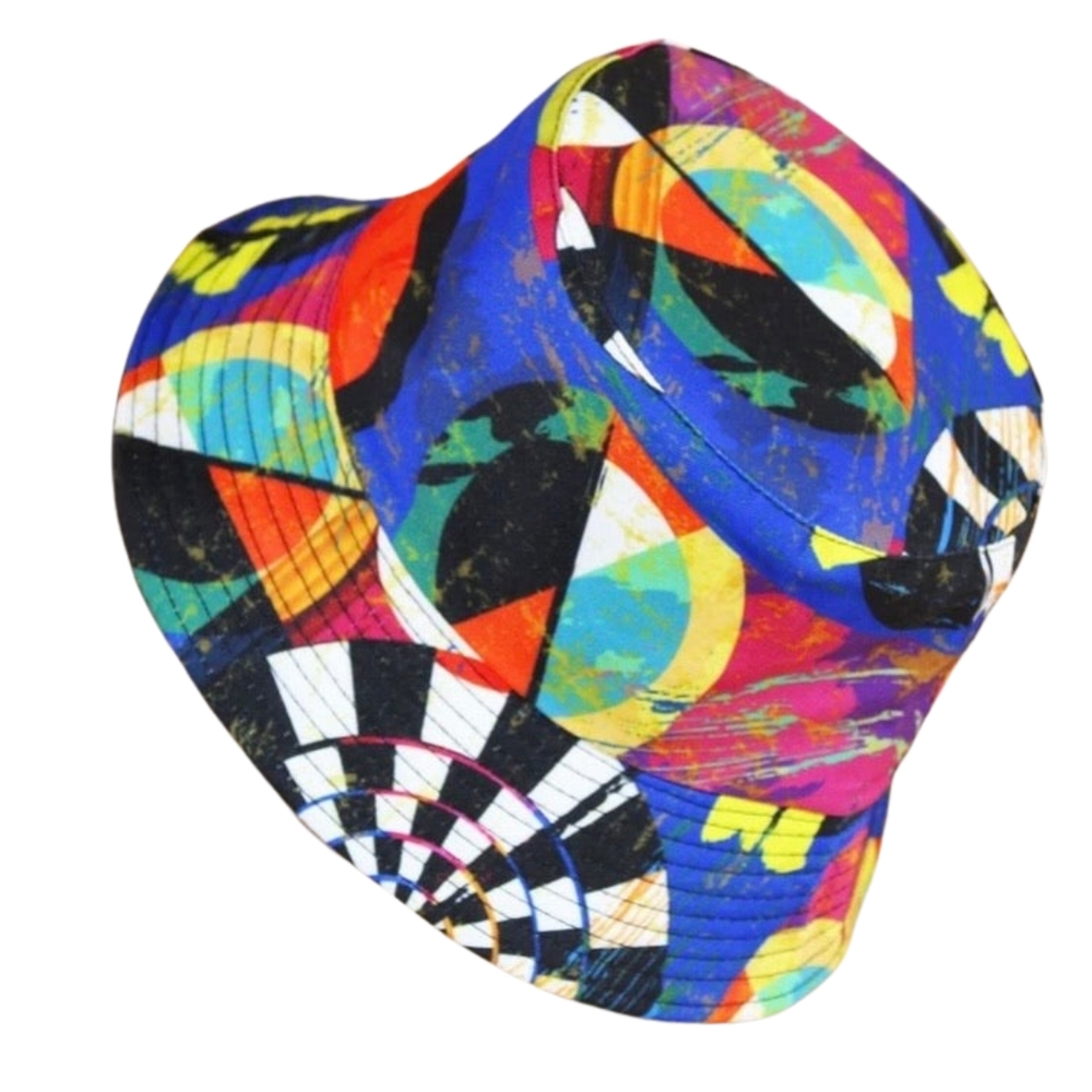 Colorful Geometric Bucket Hat
